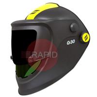 0700000433 ESAB G30 Air Flip-up Weld & Grind Helmet with 155 x 170mm Shade #10 Passive Lens