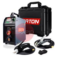 1012025013 PATON ECO-250-C Inverter 250A Arc Welder Suitcase Package - 230v, 1ph