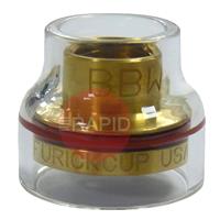 BBWSG-19 Furick BBW Pyrex Cup Kit for 2.4mm (1x Cup, 1x Gas Lens, 1x Diffuser & 1x O-Rings)
