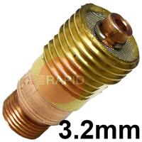 CK-4GL418 CK 4 Series 3.2mm Stubby Series Collet Body - Gas Lens
