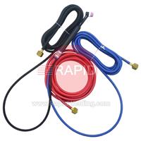 CK-CK24W25SF-OZMO CK OZMO 180A Water-Cooled TIG Torch with 7.6m (25ft) Superflex Cables, G3/8