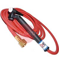 CK-FL1312SF CK FlexLoc FL130 2 Series 130 Amp TIG Torch with 3.8m Superflex Mono Cable, G3/8