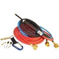 CK-MR1412SF CK MR140 Water-Cooled Micro Torch Package, 140 Amp, with 3.8m Superflex Cables, G3/8