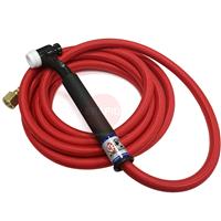 CK-TL2612RSFFX CK Trimline TL26 Gas Cooled 200A TIG Torch, Flex Head, with 3.8m Superflex Cable, G3/8