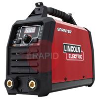 K14437-1 Lincoln Sprinter 180S DC Stick & Lift TIG Inverter Dual Voltage Arc Welder - 120/230v