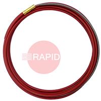 W006454 Kemppi FE 5M Liner Red 0.9mm - 1.2mm Ferrous