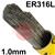163010R150  Esab OK Tigrod 316L Stainless Steel Tig Wire, 1.0mm Diameter x 1000mm Cut Lengths - AWS A5.9 ER316L. 5.0kg Pack