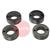 4017235  PATON V-Groove Feed Roller Set of 4 – Solid Wire: 1.6 - 2.0mm (4 Roll Drive)
