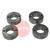 4017235  PATON K-Groove Feed Roller Set of 4 - Flux Cored Wire: 0.6 - 0.8mm (4 Roll Drive)