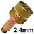 CK-3GL116  2.4mm CK Large Diameter 3 Series Gas Lens Body 45V64