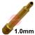 A2F025L100  1.0mm CK Stubby Wedge Collet