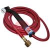 CK-CK1725RSFFX  CK17 Flex Head Gas Cooled TIG Torch With 1pc 7.6m Superflex Cable, G3/8 Machine Connection, 150 Amp @ 100% Duty Cycle