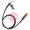 GXE223G5  Kemppi Flexlite GXe K3 223G Air Cooled 200A MIG Torch, w/ Euro Connection - 5.0m